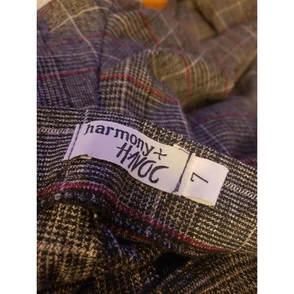 Plaid Wide Leg Pants - Picture 4 of 4